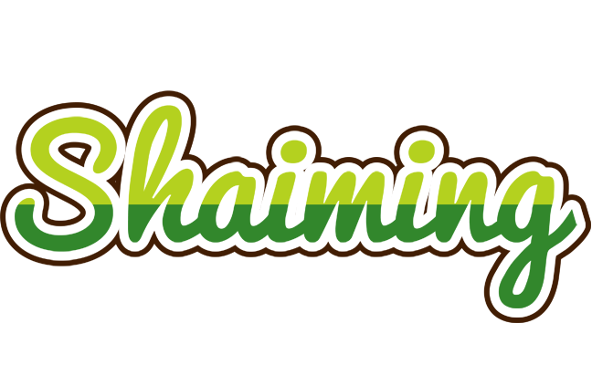 Shaiming golfing logo