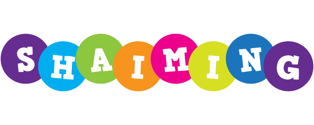 Shaiming happy logo