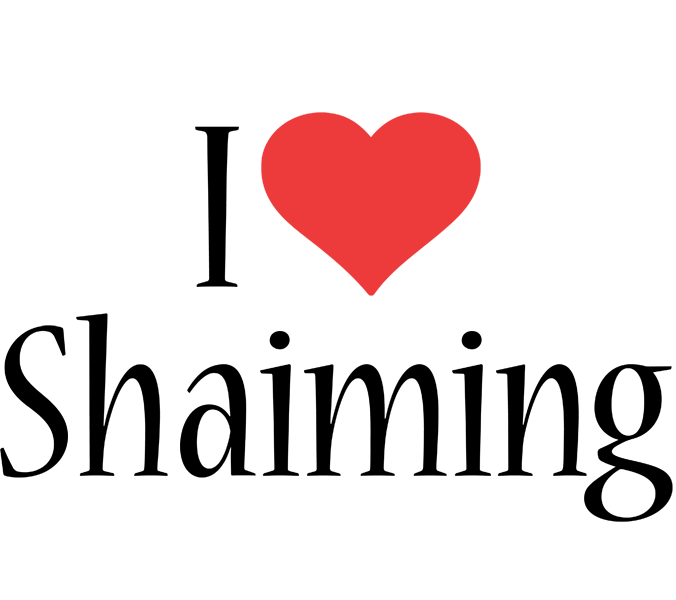 Shaiming i-love logo