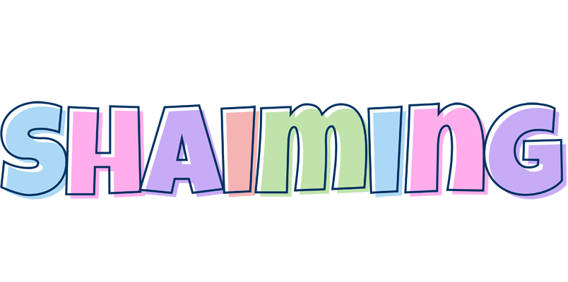 Shaiming pastel logo