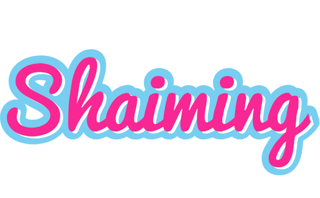 Shaiming popstar logo