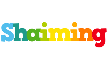 Shaiming rainbows logo