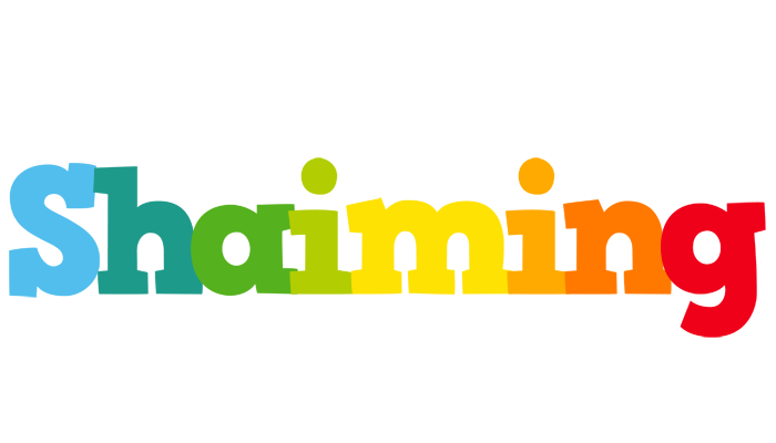 Shaiming rainbows logo