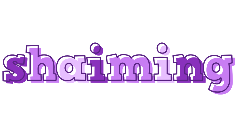 Shaiming sensual logo