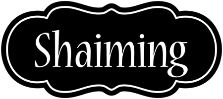 Shaiming welcome logo