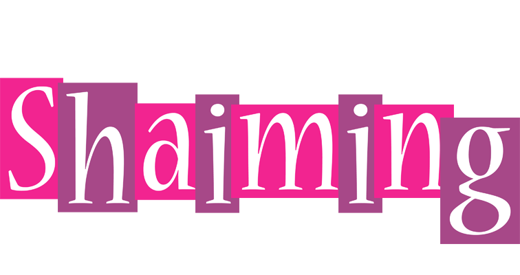 Shaiming whine logo