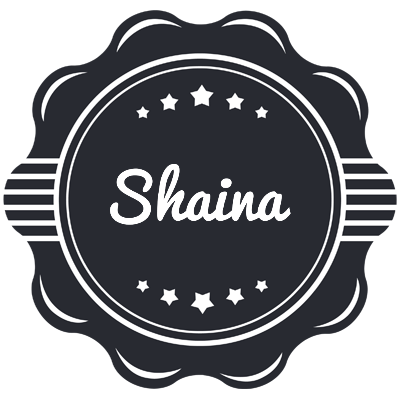 Shaina badge logo