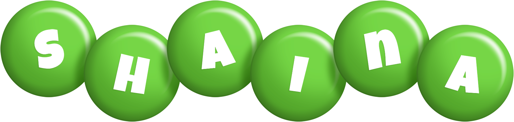 Shaina candy-green logo
