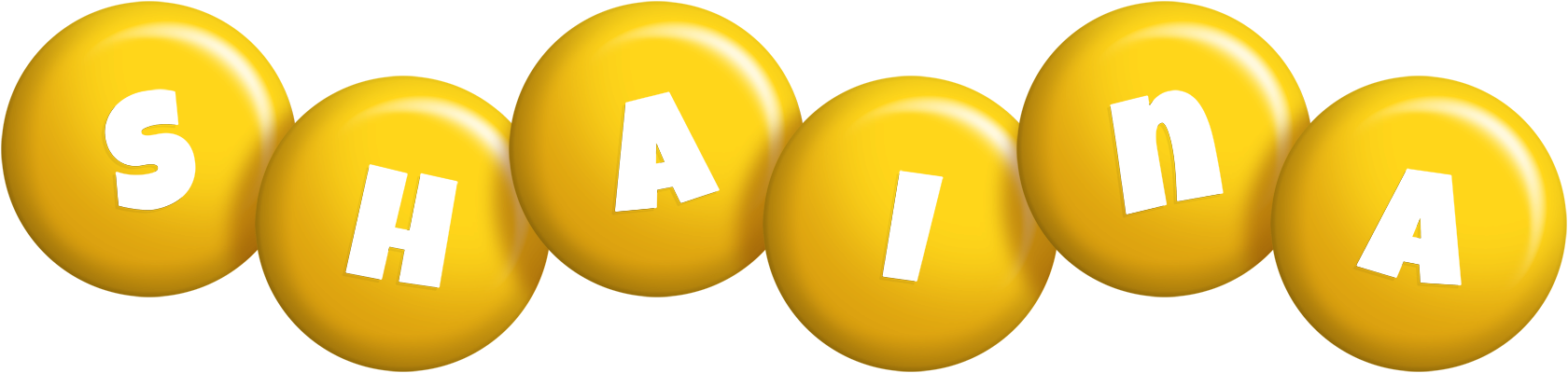 Shaina candy-yellow logo