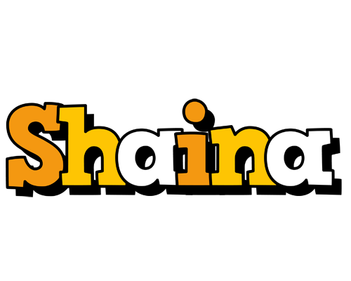 Shaina cartoon logo