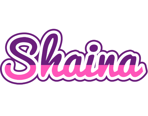 Shaina cheerful logo