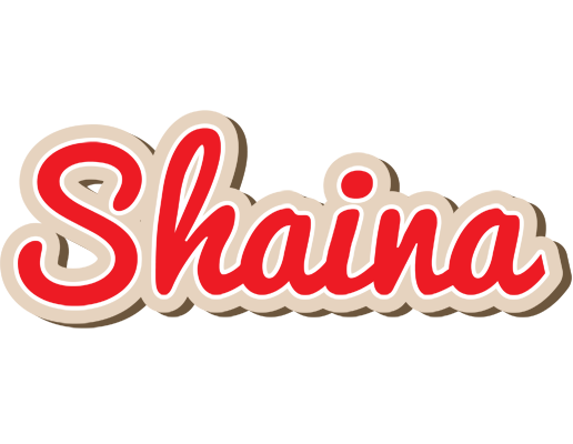 Shaina chocolate logo