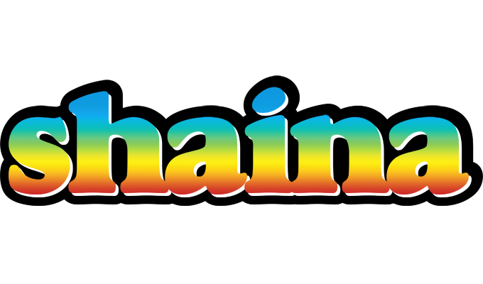 Shaina color logo