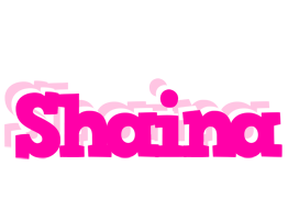 Shaina dancing logo