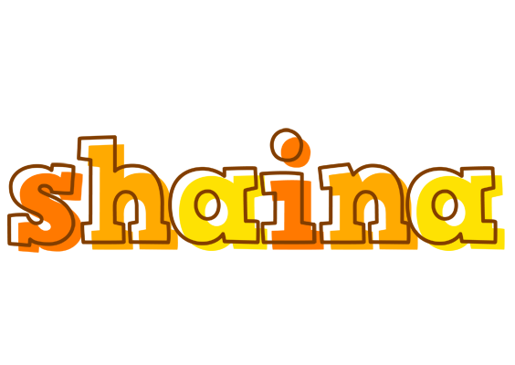 Shaina desert logo