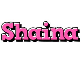 Shaina girlish logo