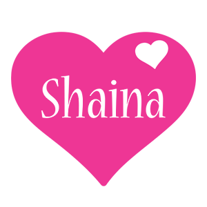 Shaina love-heart logo