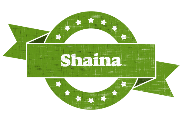 Shaina natural logo