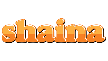 Shaina orange logo