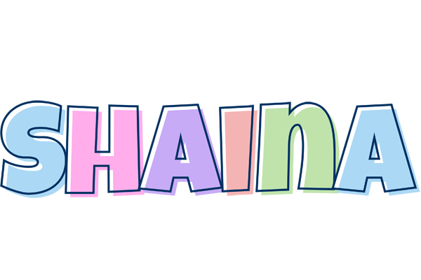 Shaina pastel logo