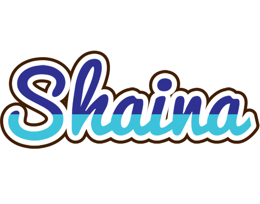 Shaina raining logo