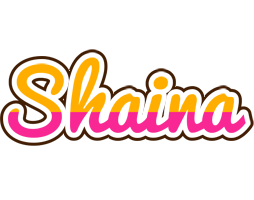 Shaina Logo Name Logo Generator Smoothie Summer Birthday Kiddo Colors Style