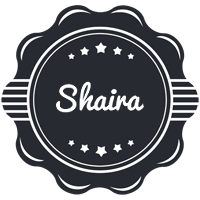 Shaira badge logo