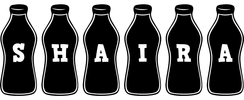 Shaira bottle logo