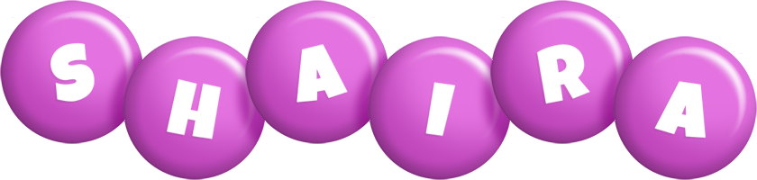 Shaira candy-purple logo