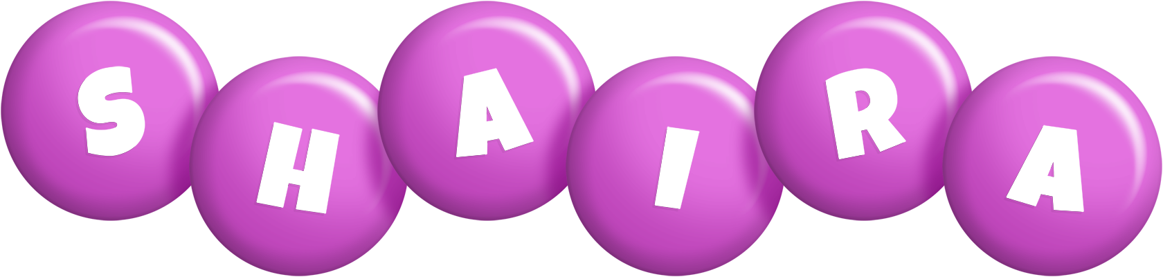 Shaira candy-purple logo