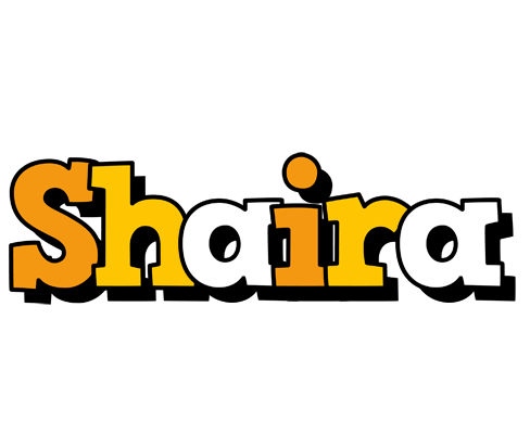 Shaira cartoon logo