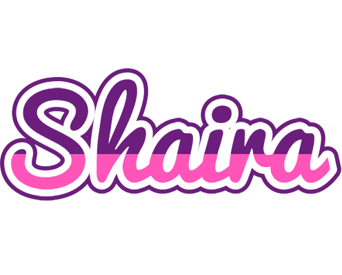Shaira cheerful logo