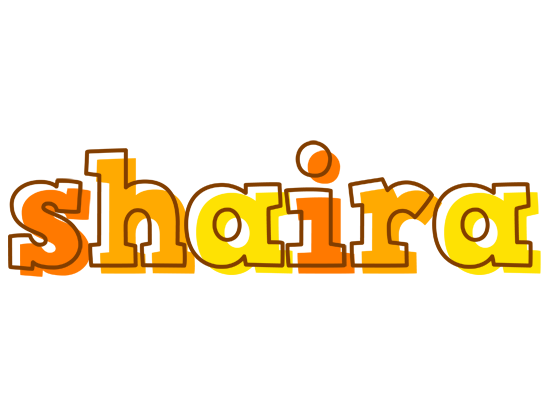 Shaira desert logo