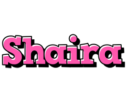 Shaira girlish logo