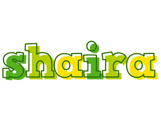 Shaira juice logo
