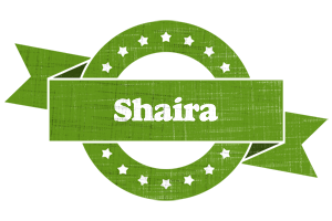 Shaira natural logo