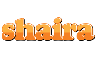 Shaira orange logo