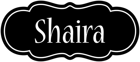 Shaira welcome logo