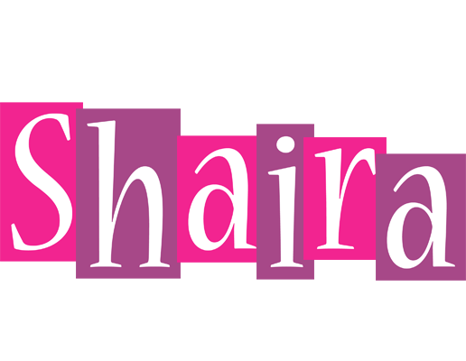 Shaira whine logo