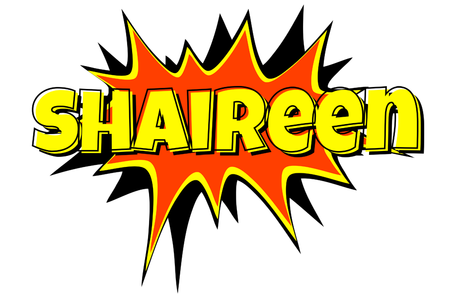 Shaireen bazinga logo