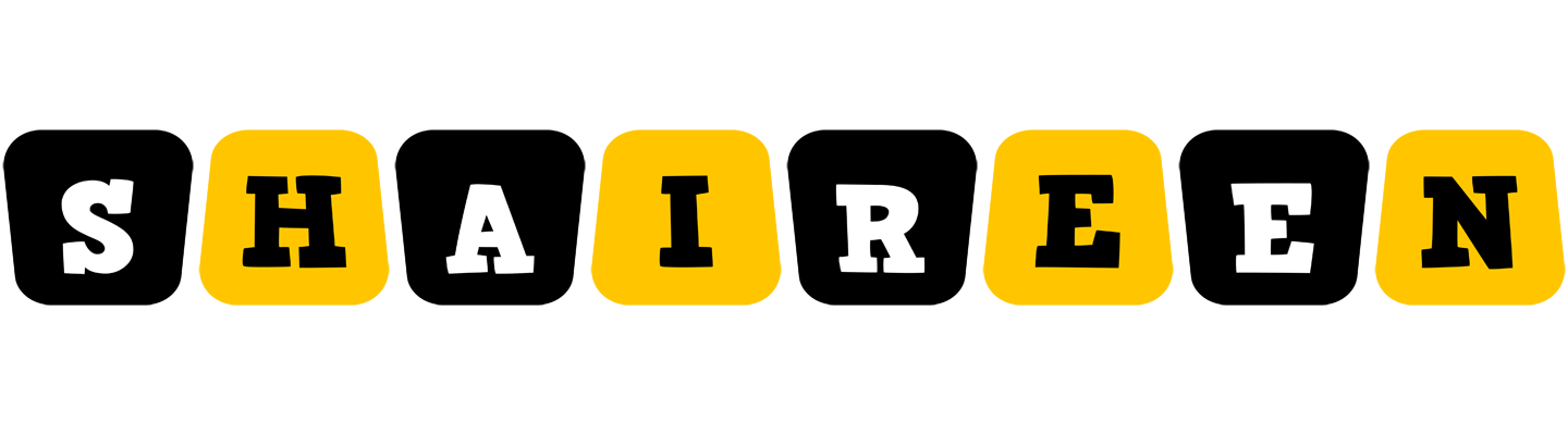 Shaireen boots logo