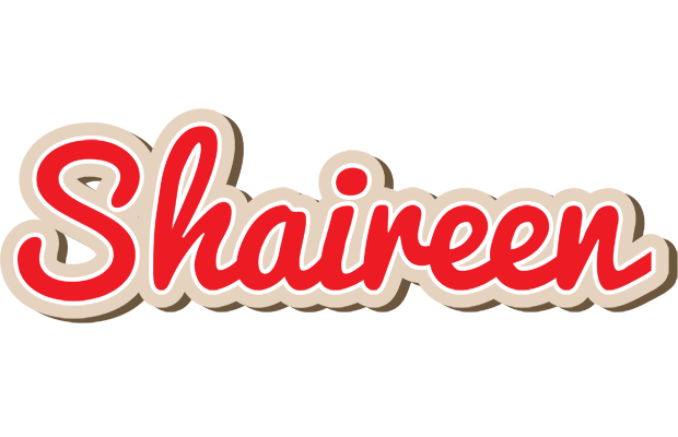 Shaireen chocolate logo