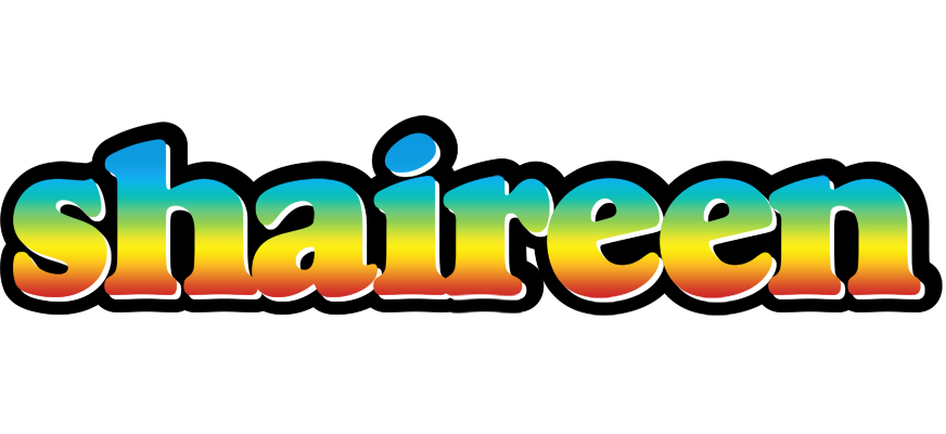 Shaireen color logo