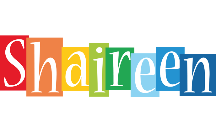 Shaireen colors logo