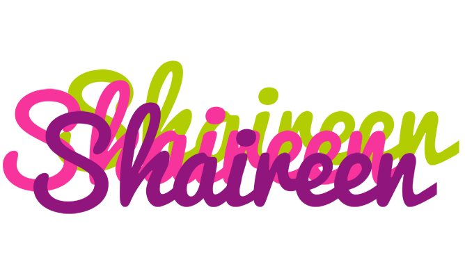 Shaireen flowers logo