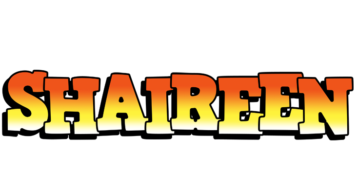 Shaireen sunset logo
