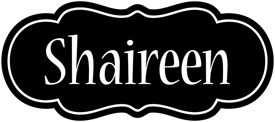 Shaireen welcome logo