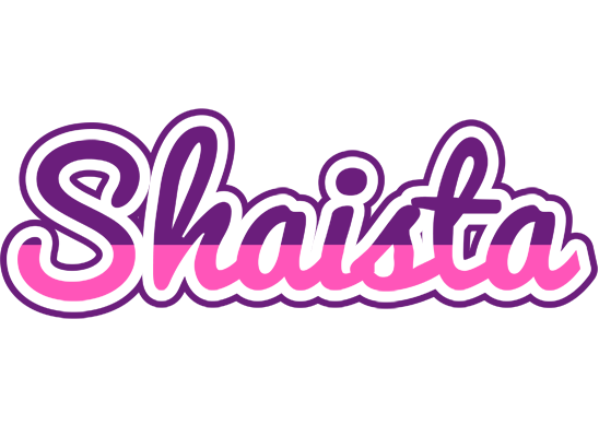 Shaista cheerful logo