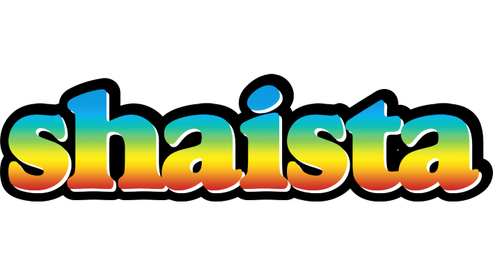 Shaista color logo