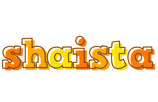 Shaista desert logo